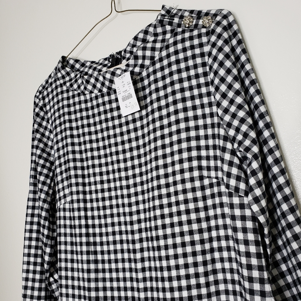 J. Crew Buffalo Plaid Dress - Picture 8 of 16